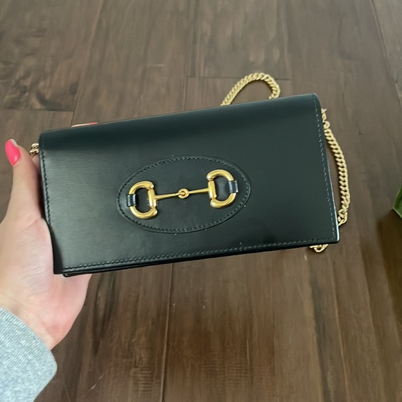 gucci horsebit 1955 wallet with chain - Picture 5 of 10